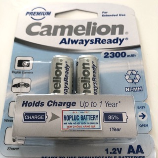 Pin sạc aa camelion 2700mah hoặc đế sạc