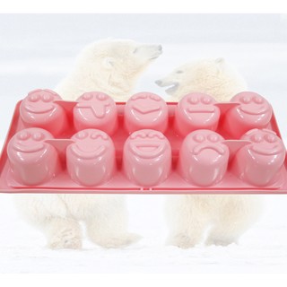 Khay đá ngộ nghĩnh,Khay đá mặt cười 10 viên HPL54