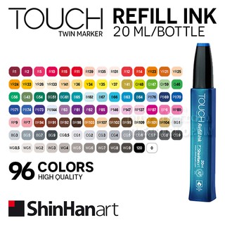 [THEARTSHOP] (P4) Mực nạp marker TOUCH refill ink 20ml - ShinHan Art