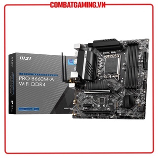 Bo Mạch Chủ MSI PRO B660M A DDR4 WIFI (chipset Intel B660 / LGA 1700 / 4x DDR4 / Wifi )
