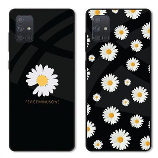 Ốp lưng cường lực Oppo A52 / A72 / A92 hình hoa cúc