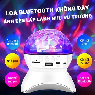 Loa bluetooth L-740 đèn led 7 màu lấp lánh cực đẹp,nghe nhạc usb, kết nối bluetooth cực nhanh