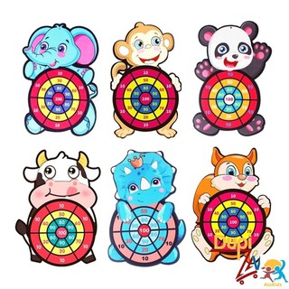 Đồ Chơi Phi Tiêu Bóng Dính - Bảng Ném Bóng Gai Tặng Kèm 3 Bóng An Toàn Cho Bé Vui Chơi Giải Trí - Alokids Tb
