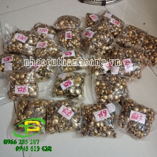 Đinh dù đồng, đinh mũ đồng trang trí ( dài phủ bì 2cm)