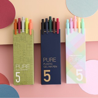 Set Bút KACO Gel Pen 5 Màu Xinh Xắn