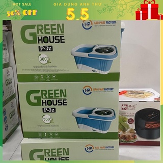 BỘ LAU NHÀ XOAY 360 ĐỘ CÓ BÁNH XE TẶNG KÈM BÔNG LAU BLN-BX-PULITO