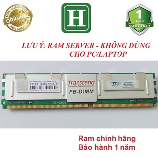 Ram Server DDR2 2GB, 4GB bus 667/800 hàng chính hãng bảo hành 12 tháng