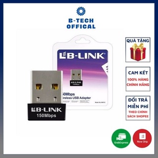 USB Wifi Nano LB-LINK BL-WN151 tốc độ 150Mbps - Usb thu sóng Wifi cho Laptop, PC
