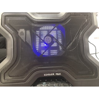 Đế Tản Nhiệt Laptop Cooling Pad 12inch ->15inch - 1 Fan - Nhôm Cứng Cáp- Giá Siêu Rẻ
