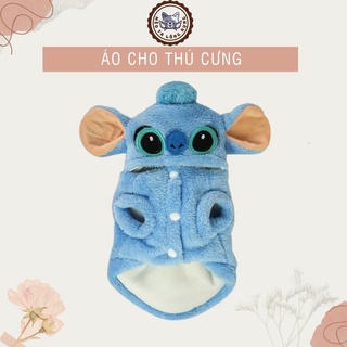 Quần áo cho chó, quần áo cho mèo, áo cho thú cưng stick dễ thương 500 gram đến 10 kg QACM05