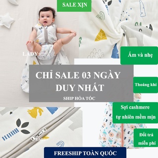 [KỊCH SÀN] Túi ngủ mùa đông cho bé [GIÚP BÉ NGỦ NGON, AN TOÀN, ẤM ÁP VÀ SÂU GIẤC] CHẤT LIỆU MỀM MỊN ẤM ÁP