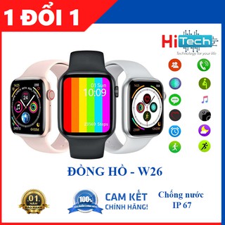 Đồng hồ thông minh W26, hỗ trợ nghe gọi, thông báo zalo, facebook