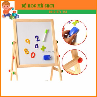 Bảng vẽ đa năng 2 mặt TẶNG FULL dụng cụ vẽ