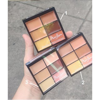 Bảng Kem Che khuyết điểm và tạo khối 6 ô Maria Concealer