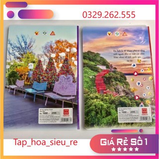 (Rẻ Vô địch) Set 10 Vở kẻ ngang 200tr Hồng Hà sao mai mẫu mới