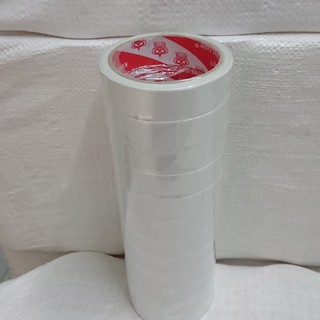 1 cây 12 cuộn băng keo hai mặt 2F4*12yard