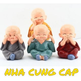 BỘ 4 TƯỢNG CHÚ TIỂU  CÓ HỘP