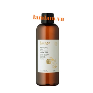 Nước tẩy trang bí đao cocoon  dành cho da dầu, da mụn có giấy tờ đầy đủ ở hình cuối
