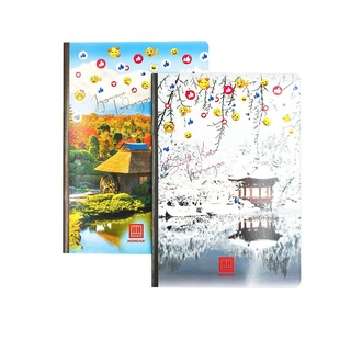 Vở kẻ ngang 72 trang Hồng Hà Sao Mai Emotion 1686 chất lượng giấy tốt nhất phù hợp với các loại bút mực.
