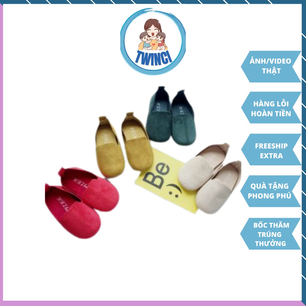 [Sz22-33 fom nhỏ] GIÀY LƯỜI DA LỘN TRẺ EM