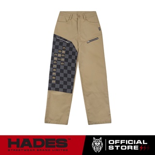 Quần Dài Vải Kaki Unisex CHESS ZIP HADES Brand Chính Hãng