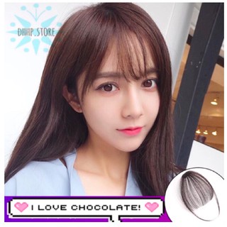 4 MÀU - Tóc Mái Giả Thưa có mai - HOT trend - Tóc mái thưa giả giống thật 99% -Cam kết y hình
