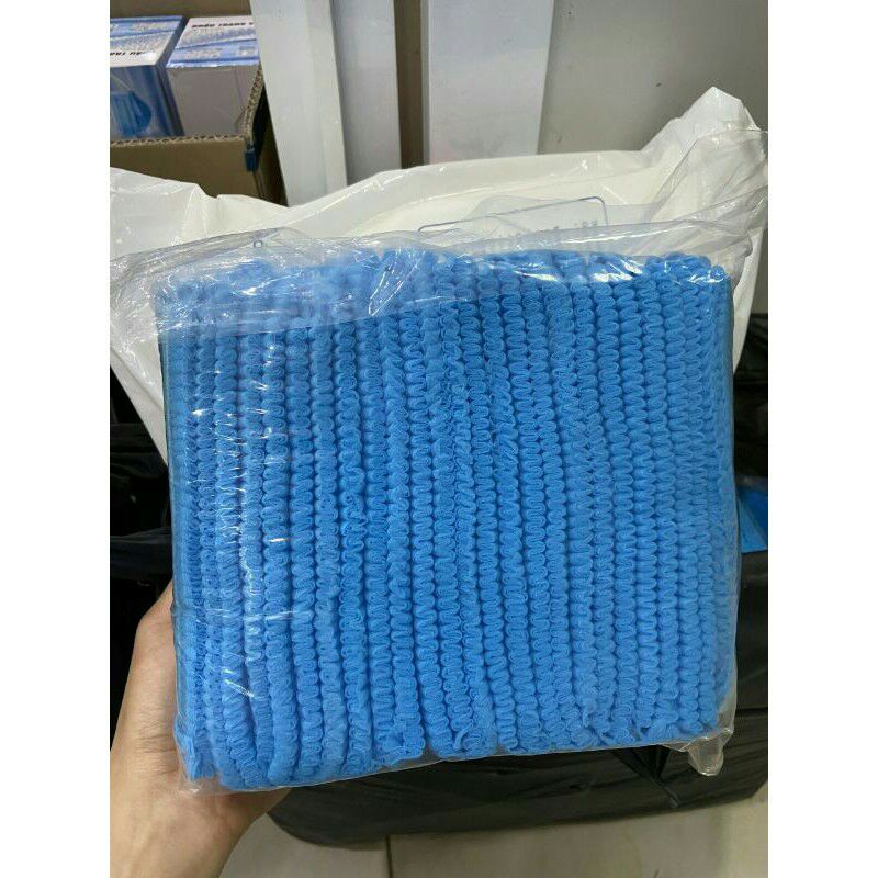 Mũ giấy y tế trùm tóc (bịch 100 chiếc)