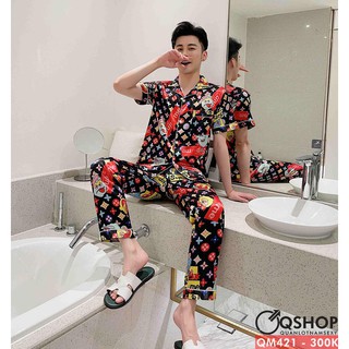 BỘ ĐỒ PIJAMA NAM CAO CẤP QSHOP QM421