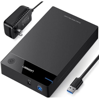 Thiết bị đựng ổ cứng 3.5"/ 2.5" SATA USB 3.0 Ugreen 50423 (Hỗ Trợ HDD 16TB)
