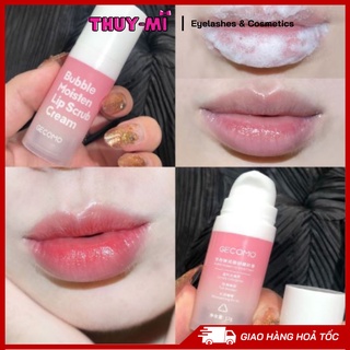 Mặt nạ sủi bọt tẩy tế bào chết GECOMO Bubble Moisten Lip Scrub Cream No.231018