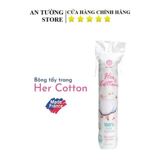 Bông Tẩy Trang Dr.Her 100% Cotton 120 Miếng
