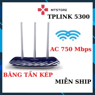 Modem wifi TPLINK băng tần kép 5300 AC 750 Mbps sóng xuyên tường, bộ phát wifi, router wifi tplink - Like New 95%