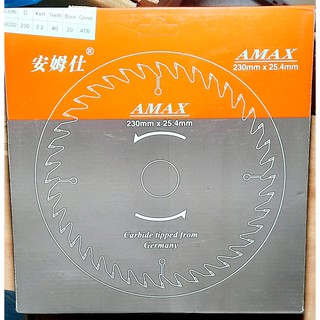 Lưỡi cưa gỗ, lưỡi cắt gỗ 180, 230 AMAX đỏ
