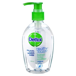 Gel rửa tay khô diệt khuẩn hàng Úc Dettol Healthy Touch with Aloe Vera 200ml