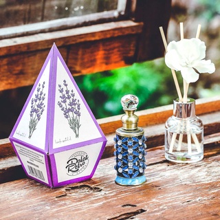 Tinh dầu nguyên chất Dalat Retro, oải hương pháp lavender, 10ml, hộp, mẫu ether