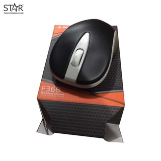 Chuột Văn Phòng Không Dây Newmen F368 (Đen Trắng)