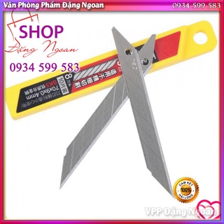 ❤️ 1 hộp 10 chiếc Lưỡi dao rọc giấy 30 độ DELI - 2015 [ Đặng Ngoan Shop ]