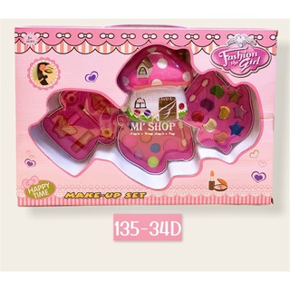 Ảnh thật  Set Make Up Trang Điểm Nhà Nấm 3 Ngăn  135-34D