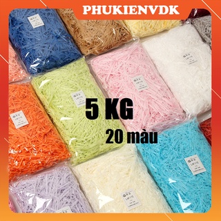 [5KG] Giấy rơm giấy vụn mỏng nhẹ lót hộp quà tặng