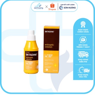 Dung dịch sát khuẩn Betadine 125ml
