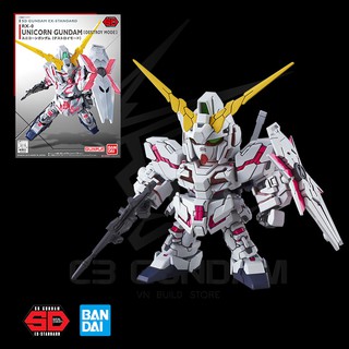 MÔ HÌNH LẮP RÁP SD EX RX-0 UNICORN GUNDAM (DESTROY MODE) SDEX BANDAI GUNDAM UC