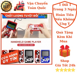 MÁY GAME 400 TRÒ CÓ TAY CẦM - GAME SUP 400 IN 1 PLUS