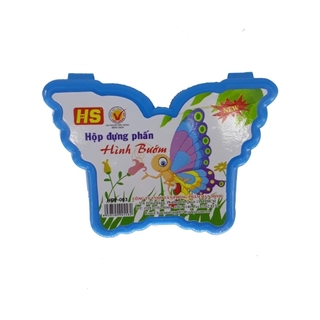 Hộp Đựng Phấn Hình Bướm HĐP-03 - Xanh Dương