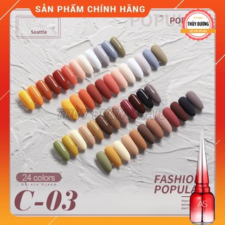 Sơn gel AS chính hãng chai đỏ mã C-03 15ml