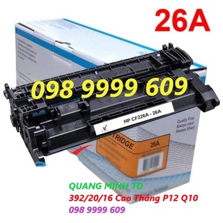 Hộp Mực 26A/052 - CNON LBP 214DW - HP Pro M402DN, M426FDW, M426FDN -  - Cartridge CF226A - Cartridge 052 [Full Box]