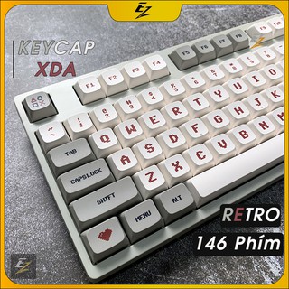 Keycap XDA RETRO GAMEBOY Thick PBT Dyesub 146 Phím Của EZPC
