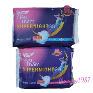 Băng vệ sinh Diana ban đêm 29-35cm