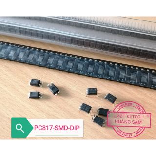 IC cách ly quang PC817 chân cắm, chân dán