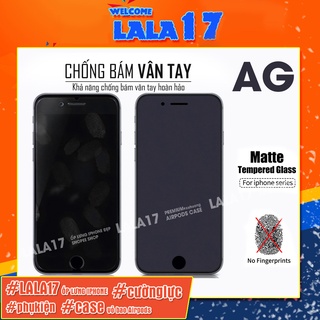 Kính Cường Lực iPhone Chống Vân Tay Full Màn 6/6plus/6s/6splus/7/7plus/8/8plus/x/xr/xs/11/12/13/pro/max/plus/promax