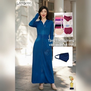 ( Tặng 1 quần thái giá và 1 khẩu trang 89k) Áo choàng chống nắng Laroma